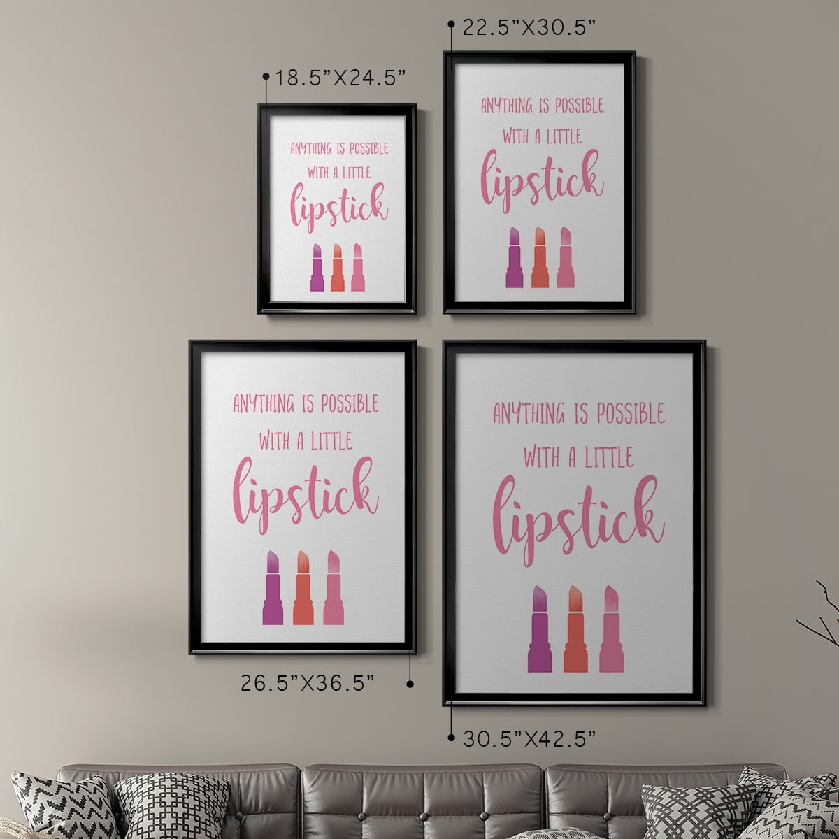 Little Lipstick Premium Classic Framed Print - Ready to Hang