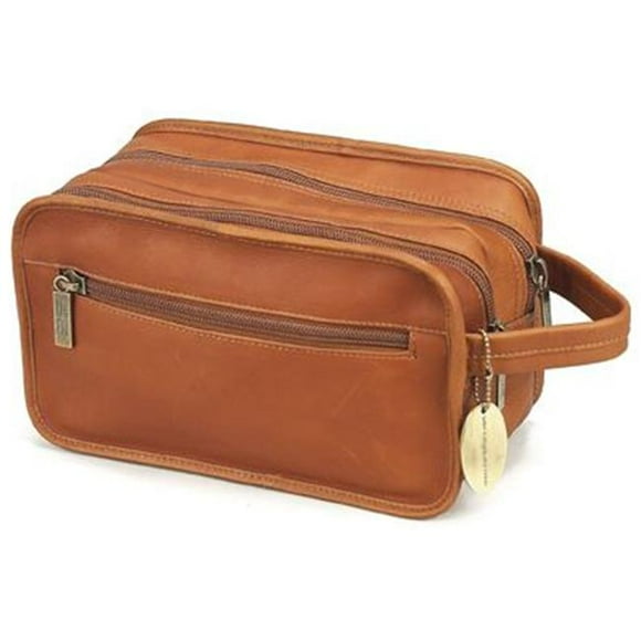 771E-saddle Luxury Travel Kit New - Saddle