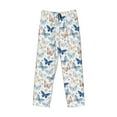 thumbnail image 6 of Daiia Butterfly Men's Sleep Pant with Pockets and Drawstring,Pajama Pants-X-Large, 6 of 9