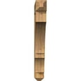 thumbnail image 2 of Ekena Millwork 6"W x 44"D x 48"H Balboa Craftsman Rough Sawn Bracket, Western Red Cedar, 2 of 4