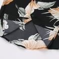 thumbnail image 6 of IBTOM CASTLE Daddy and Me Matching Outfits Hawaiian Father and Son Matching Shirts for family Photoshoot Summer Men Boys Father's Day Tops 3XL Black Floral, 6 of 8