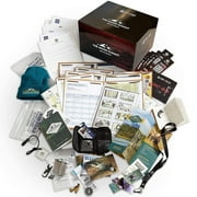 Hunt a Killer: The Moon Summit Murder Mystery Complete Box Set for Board Game, 6 Episodes,1-6 Players, 14+