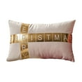 thumbnail image 2 of AuroraX Indoor Decorations Home Christmas Ornaments,20x12 Inch Cross Decorative Throw Pillow,Bedroom Holiday Winter Decor, 2 of 6