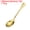 Gold, variant on Uxcell 7Pack 5" Stainless Steel Shell Shape Spoon Mini Coffee Dessert Spoons, Silver