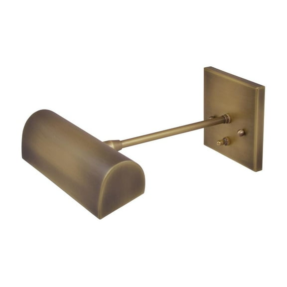 House of Troy Traditional 8" Antique Brass Plug-In Picture Lights