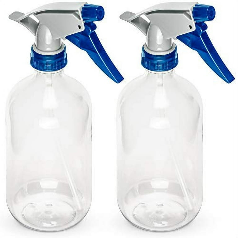 MR.Siga 16 oz Empty Heavy Duty Reusable Plastic Spray Bottles for