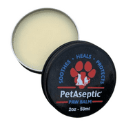 PetAseptic Dog Paw Balm 2oz | Paw Healing and Protection | Hand Crafted in the USA