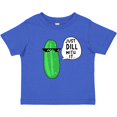 thumbnail image 3 of Inktastic Just Dill with It Chill Dill Pickle in Sunglasses Boys or Girls Toddler T-Shirt, 3 of 5
