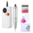 thumbnail image 1 of Rechargeable Nail Drill Machine 30000RPM Portable Manicure Machine For Gel Nail Polish Remove With Pause Function Nail Art Tool ,Lightweight and Portable, 1 of 7