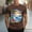 Brown, variant on SOOMLON Mens T Shirts Hawaii Casual Crew Neck Cotton T Shirts Funny Print Short Sleeve Summer Shirts 2025 Fashion Army Green Big and Tall Vacation Tees Classic Comfort Athletic Tops Blouses Value XL