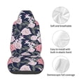 thumbnail image 4 of Yiaed Rose Flowers Print Car Seat Covers,Universal Auto Seats Protector Fits for Car,SUV Sedan,Truck,Automotive Seat Covers & Accessories, 4 of 5
