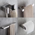 thumbnail image 1 of Set de accesorios de baño Fapully de acero inoxidable y níquel cepillado, 1 of 1