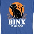 thumbnail image 3 of Hocus Pocus - Binx Is My Boo - Women's Short Sleeve Graphic T-Shirt, 3 of 5
