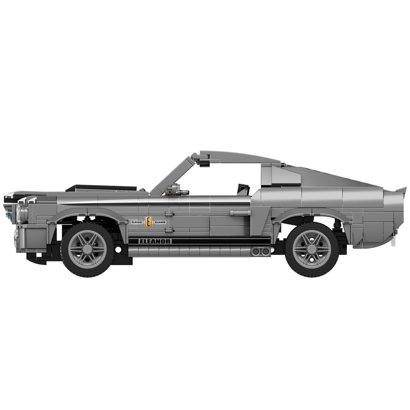 Eleanor GT500 Building Toy for Boy Teen Display and Collection,Collectible Sports Car Technology Car Building Kit, Toy Models, DIY Toys for Boys Age 8+(879pcs)