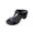 Black, variant on Slippers for Women Chunky Heel Peep Toe Ankle Straps Thick Soled Slip-on Casual Versatile Beach Shoes Spring Summer Comfortable Buckle Straps Sandals