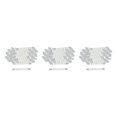 thumbnail image 1 of Toystoory 100Pcs Silicone Hanger Strips with Fins  10x90mm Hanger Clothes Grips Adhesive Type1, 1 of 1
