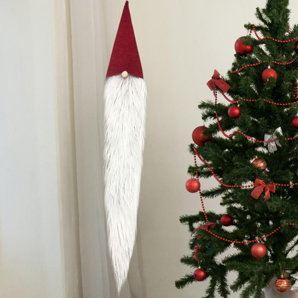 Christmas Faceless Long beard Gnome Santa Xmas Tree Hanging Ornament Decor Gift 