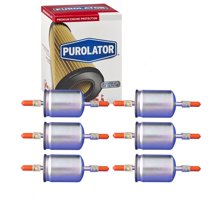 6 pc Purolator F65217 Fuel Filters for 043-1036 1X43-9155-A 1X43-9155-AA 2512-1074 25121074 25121082 25121129 25121353 25160729 25161062 25161333 25313359 3078 3199 33078 33199 33425 3425 46403932