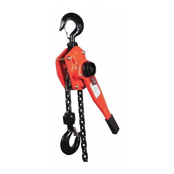 Dayton Lever Chain Hoist,6000 lb.,Lift 10 ft. 4ZX49