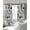 Black White, variant on Farmhouse Country Blackout Curtains for Bedroom/Living Room, Thermal Insulated Kitchen Curtains, Retro French Garden Horse Swan Grommet Darkening Window Treatment Drapes 52"x72"x2