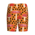 thumbnail image 5 of Gaeub Forest Mushrooms Printed Men's Short Pajama Pants, Lightweight Lounge & Sleep Bottoms Keep You Cool - 4X-Large, 5 of 9