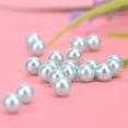 thumbnail image 3 of 50G Non Porous Imitation Pearls Decoration Hair Supplies Jewelry Accessories(Light Green), 3 of 8