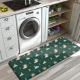 thumbnail image 3 of Green Sun Moon Cloud Pattern Kitchen Rug Mat,Kitchen Runner Rugs Non Skid Washable,Decorative Kitchen Floor Mats for Kitchen,Sink,Laundry,17"x47.2", 3 of 7