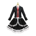 thumbnail image 4 of Dangaronpa Celestia Ludenberg Cosplay Dangaronpa Disfraz Uniforme Escolar Mujer Halloween Conjunto Completo Disfraz Gótico Lolita Fiesta, 4 of 5