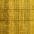 thumbnail image 1 of Ahgly Company Indoor Square Abstract Yellow Contemporary Area Rugs, 3' Square, 1 of 4