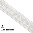 thumbnail image 3 of Wall Trim Line Skirting Border 3D Pattern Sticker Decoration Self Adhesive Waterproof Strip, 3 of 7