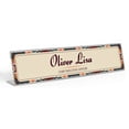 thumbnail image 1 of Printtoo Personalized Desk Name Plate Pretty Mandala Custom Acrylic Office Desk Name Plate Accessory 2x10 Inches, 1 of 5