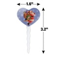 thumbnail image 6 of Christmas Holiday Here Comes Santa Heart Love Cupcake Picks Toppers Decoration Set of 6, 6 of 7