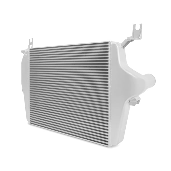 Mishimoto MMINT-F2D-03SL Performance Intercooler Compatible With Ford 6.0 Powerstroke 2003-2007 Silver