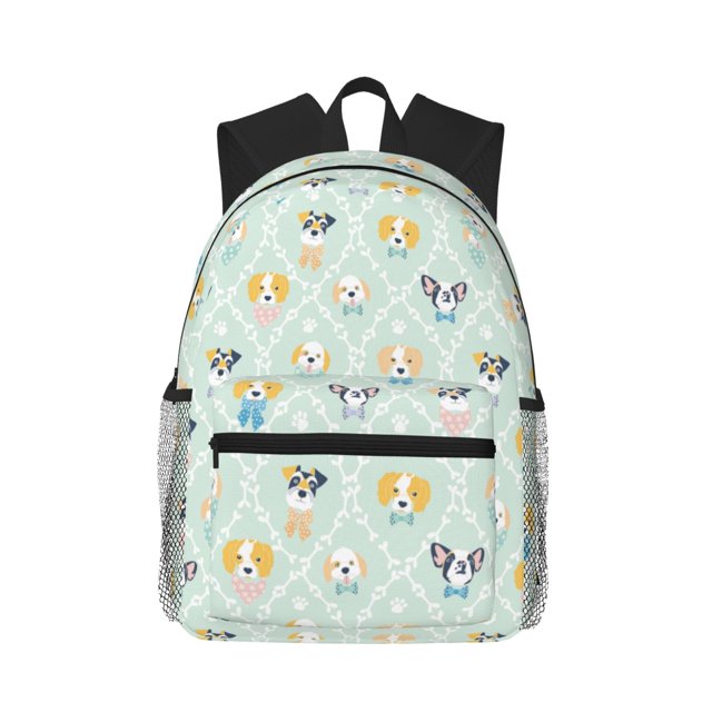 Easygdp Different Breeds of Dogs Mochila Casual para Portátil, Mochila para Escuela, Viajes, Negocios