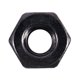 thumbnail image 4 of M2.5x0.45mm Zinc Plated Nylon Insert Hex Lock Nuts Black 50pcs, 4 of 5