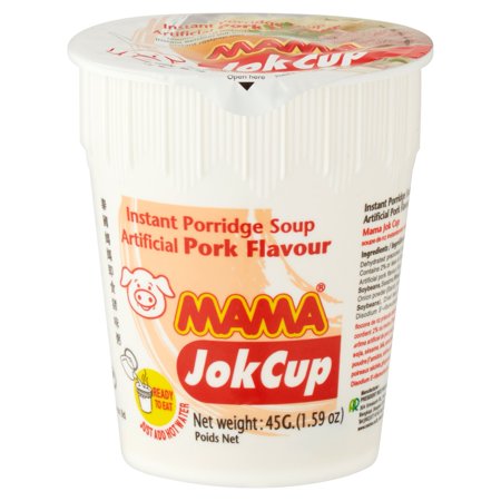 MAMA PORK FLAVORED PORRIDGE JOK CUP, 1.59 OZ