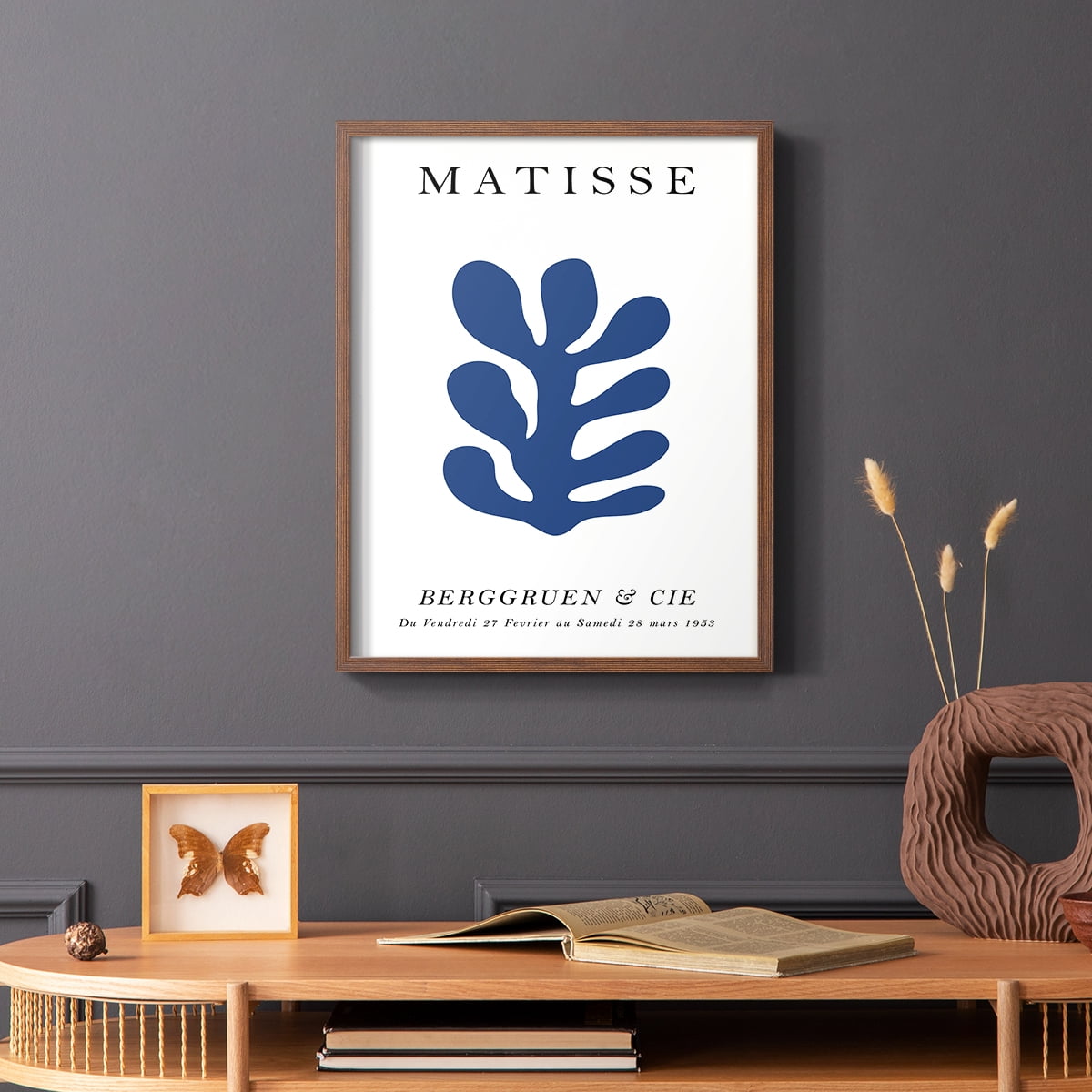 Matisse CCXCVIII in Solid Wood 11 x 14 Framed Print
