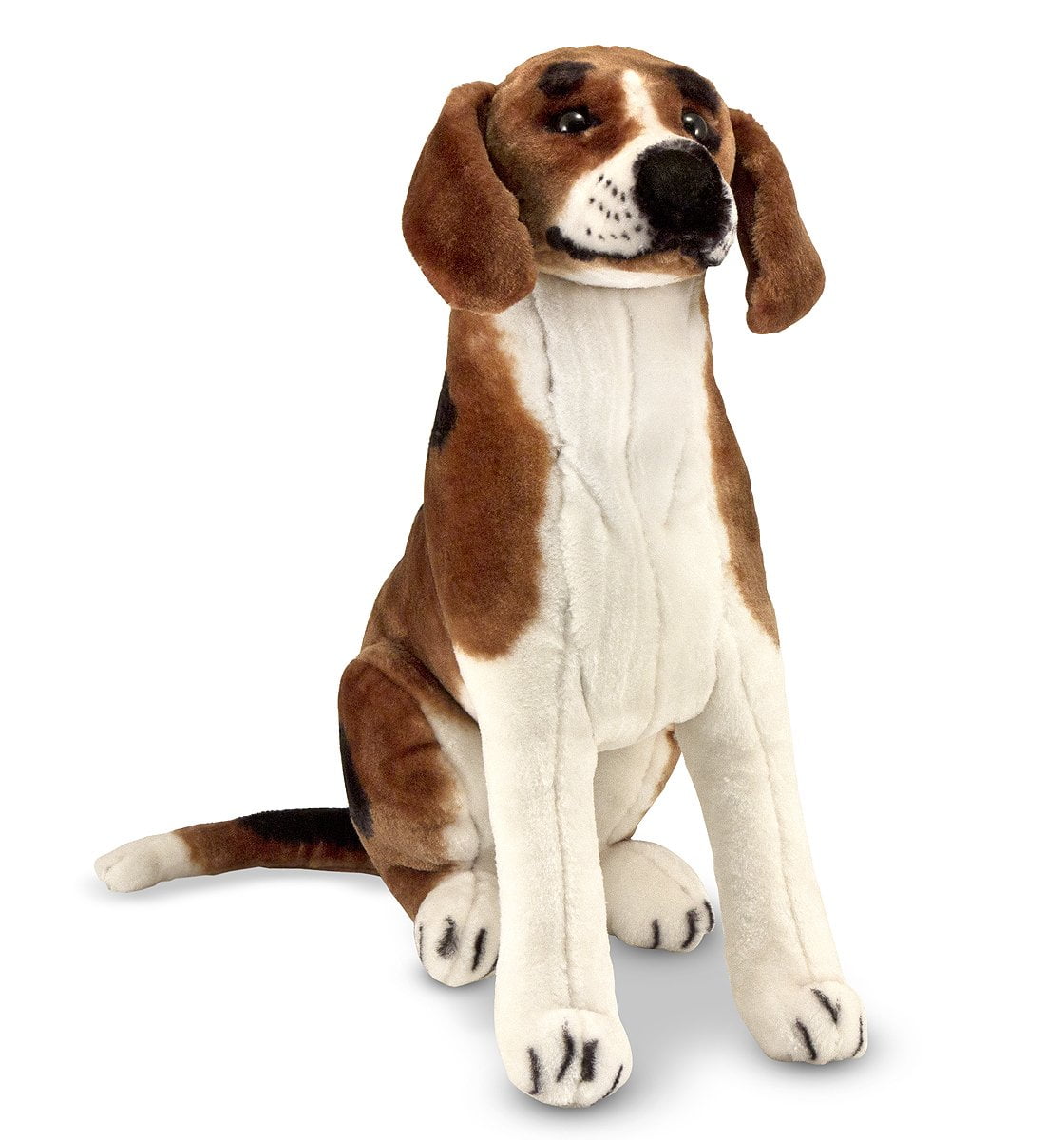realistic stuffed beagle