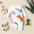 thumbnail image 2 of Boys Girls Romper Long Sleeve Cartoon Prints Romper Jumpsuit Clothes, 2 of 4