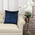thumbnail image 2 of 16â€ Slate Blue Hamsa Boho Suede Throw Pillow, 2 of 5