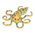 thumbnail image 2 of Modelo De Criatura De Juguete CUTICAT Figura De Animal Marino Realista Naranja, 2 of 8