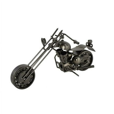 Three Star Import & Export YZ610 9 in. Chopper Motorcycle Wine Bottle Holder