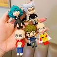 Anime ONE PUNCHMAN Keychain Cartoon figure Key Chain Key Ring Keyring