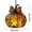 M, variant on Coollooc Halloween Pumpkin Window Light Catcher – Stained Glass Window Hanging with Glowing Orange Pumpkin and Bow, Fall Seasonal Wall Art, Spooky Home Decor for Living Room(S)