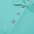 thumbnail image 5 of QATAINLAV Mens Big and Tall Polos Shirts Casual Button Lapel Tee Tops Solid Color Short Sleeve Golf Shirt 2025 Going Out Outfits Daily Sales Clearance Mint Green 3XL, 5 of 9
