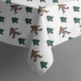thumbnail image 5 of White Bigfoot and Pine Tree Pattern Square Tablecloth,Waterproof Square Table Cover,Wipeable Spillproof Washable Table Cover for Home Kitchen Party Decor 42"X42"(107x107cm), 5 of 6