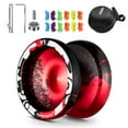 thumbnail image 5 of Magicyoyo Professional Responsive Yoyo V3 Black Red, Solid Aluminum Yo-Yo for Beginner and Advanced, 5 of 8