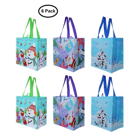 reusable totes designs bags earthwise grocery xmas pack gift walmart