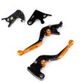 thumbnail image 3 of Adjustable Clutch Brake Lever for Yamaha YZF R1/R1M/R1S 15-2021 YZF R6 17-2020 Gold, 3 of 4