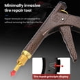 thumbnail image 3 of Aqzb 1 Set Car Tire Repair Tools Kit Professional Portable Universal Auto SUV Truck Motorcycle Tyre Puncture Emergency Maintenance Toolbox Kit, 3 of 7